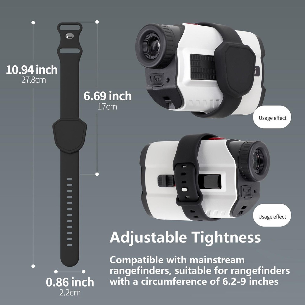 Range Finder Magnetic Strap Golf Rangefinder Storage Band Lightweight