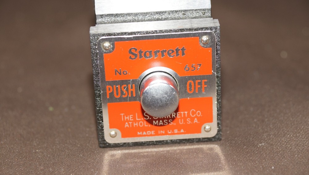 Starrett 657 Magnetic Base Indicator Holder