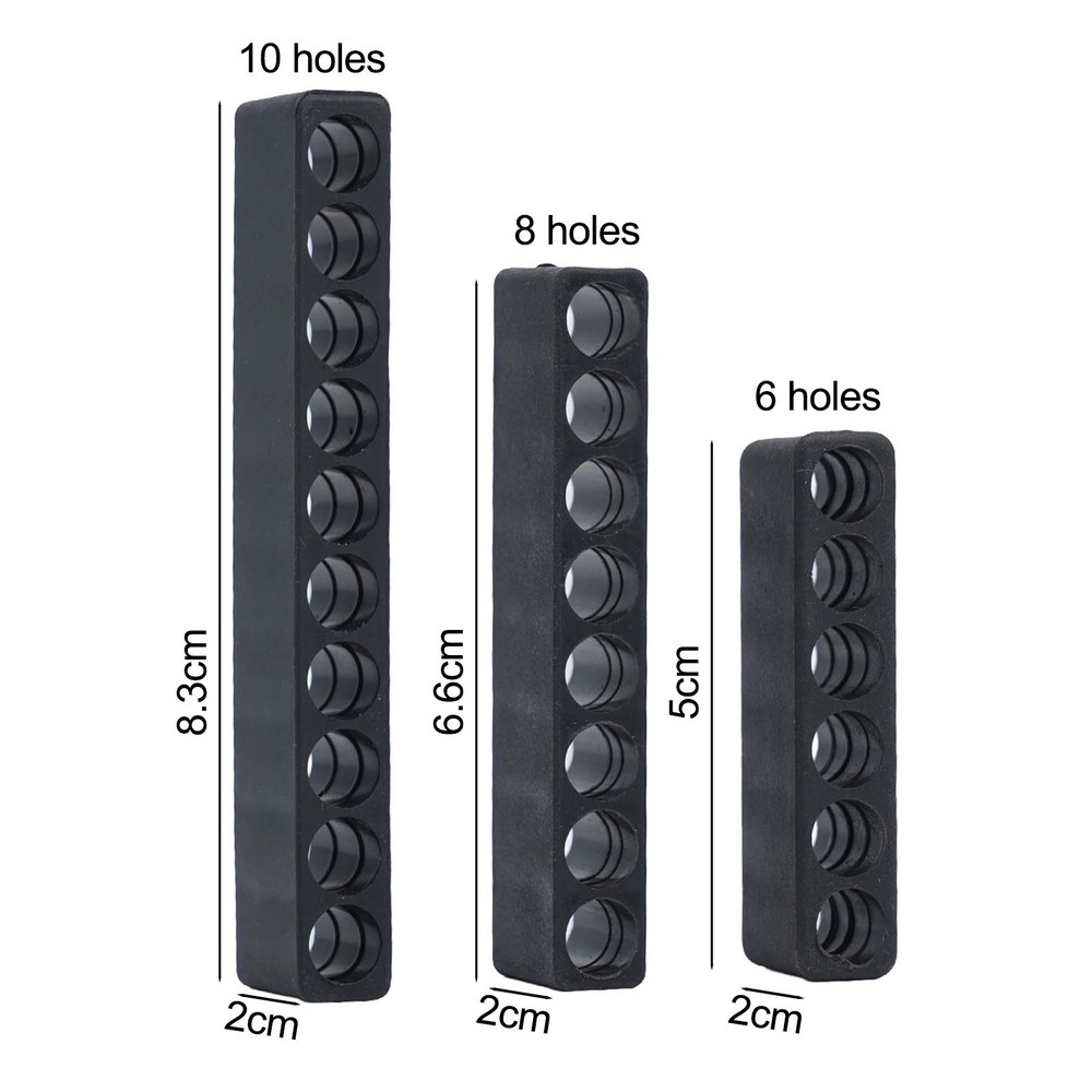 Sturdy Tool Organizer for Hex Shank Screwdriver Bits with 3 Storage Boxes