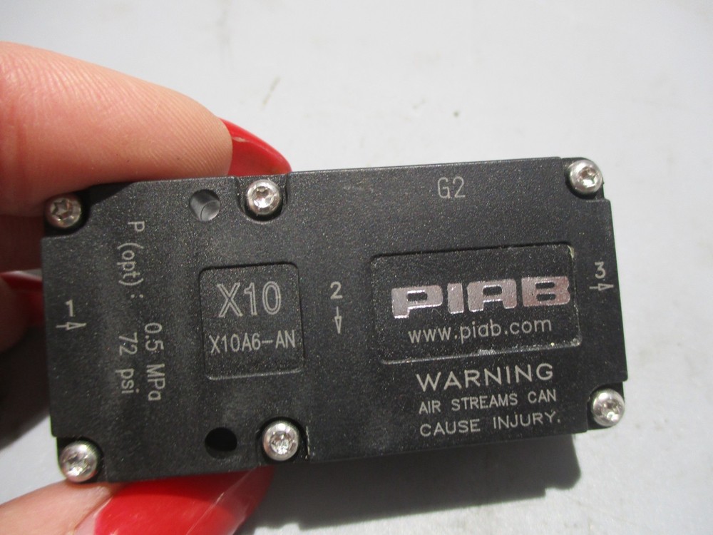 NEW PIAB X10A6AN VACUUM PUMP