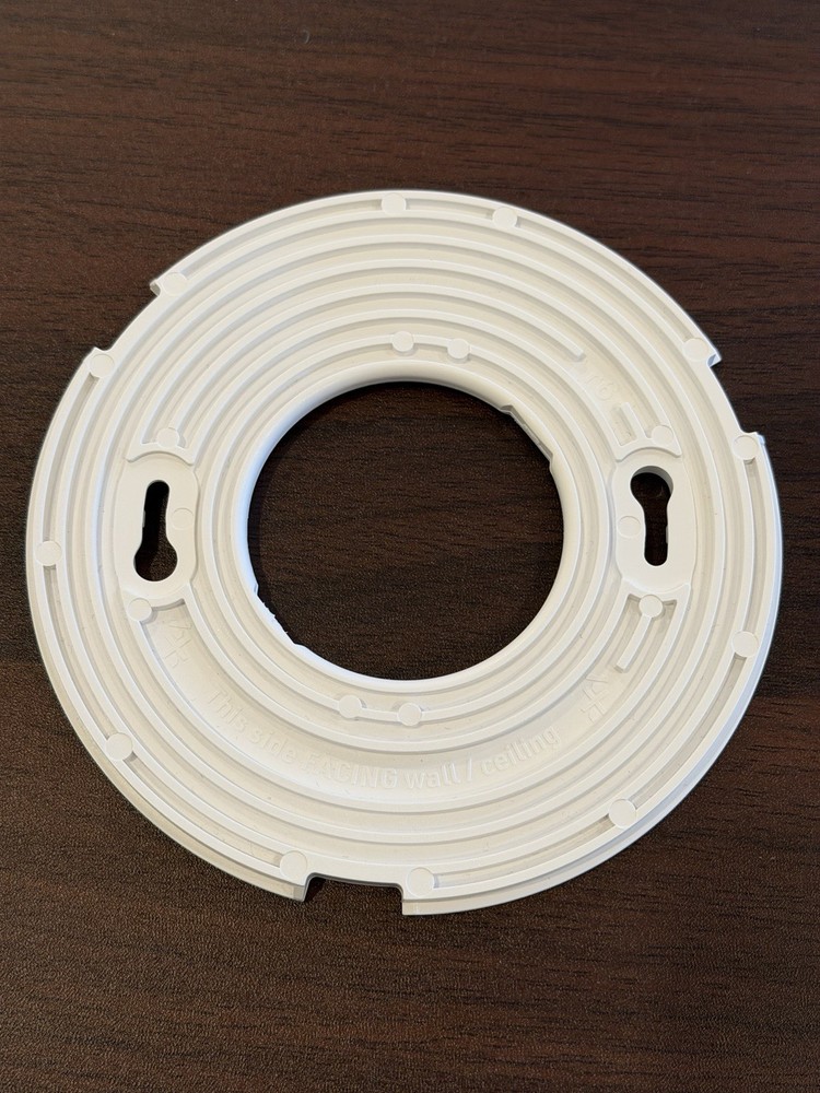 Google Nest Protect / First Alert SC5 Mounting Plate Bracket Backplate