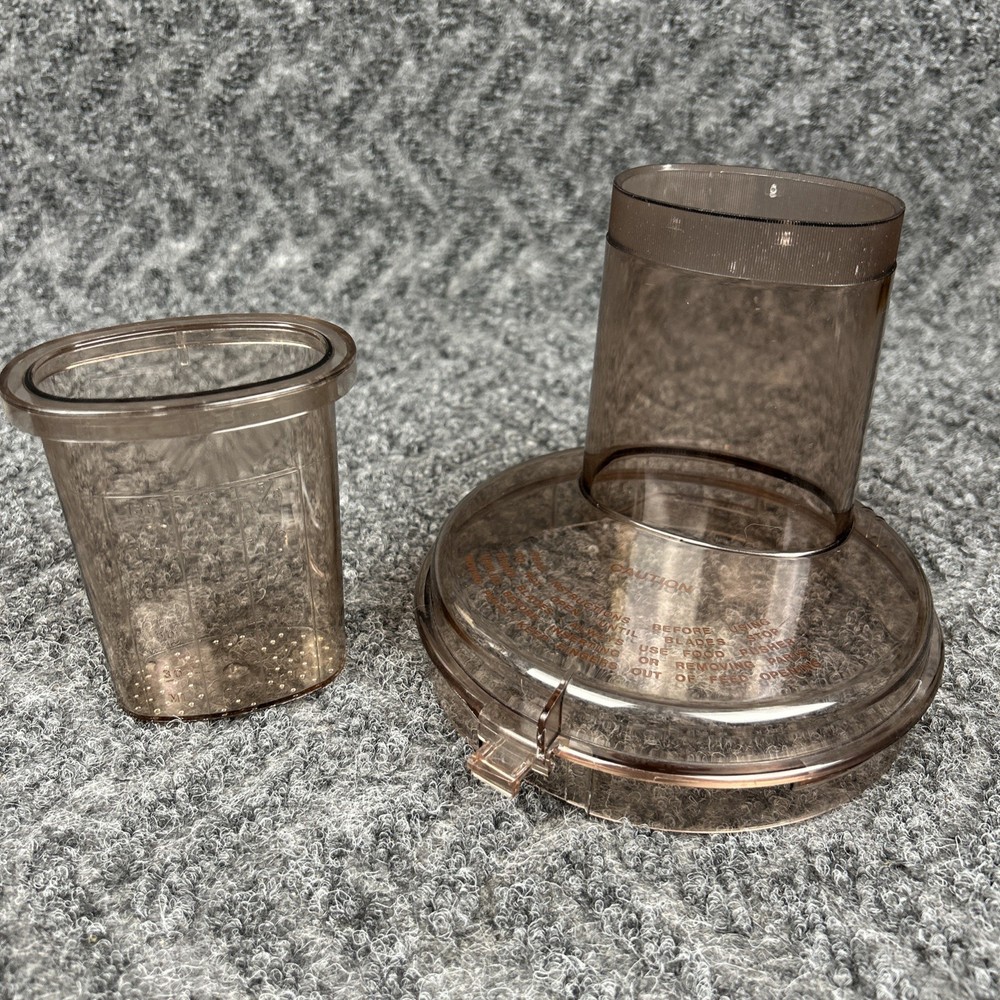 Regal La Machine 1 Food Processor Replacement Part Lid & Pusher Model V813