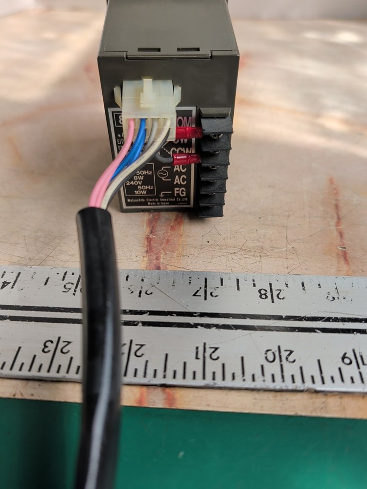 MATSUSHITA PANASONIC DVUS710GE SPEED CONTROLLER
