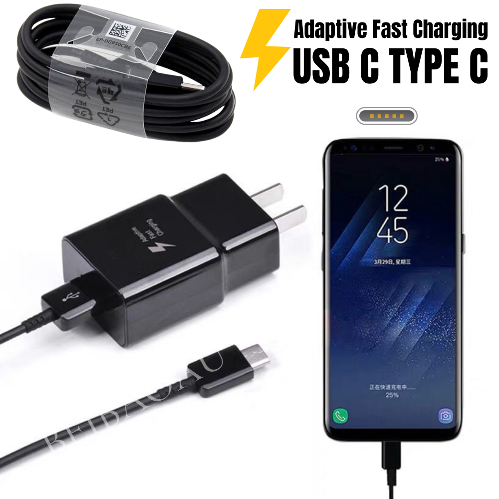 For Samsung USB TypeC Fast Charging Cable Galaxy S8 S9 S10 S20 S21 Plus Note 8 9