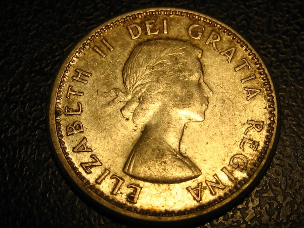 1955 Canadian Dime