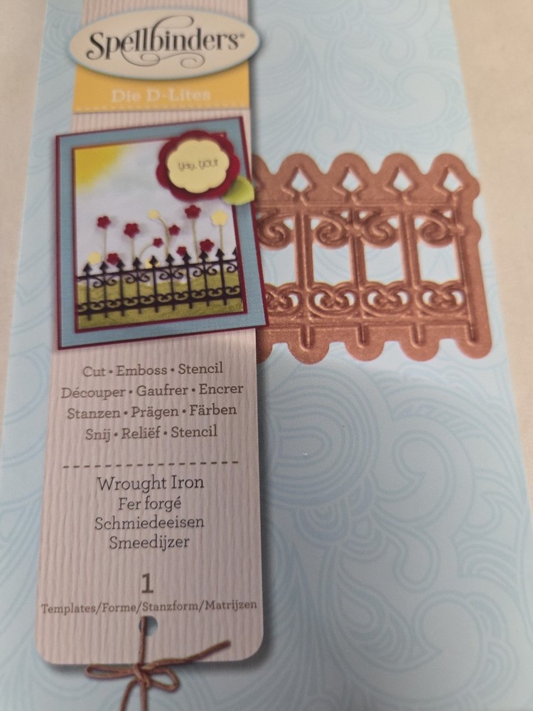 Spellbinders Dies Wrought Iron