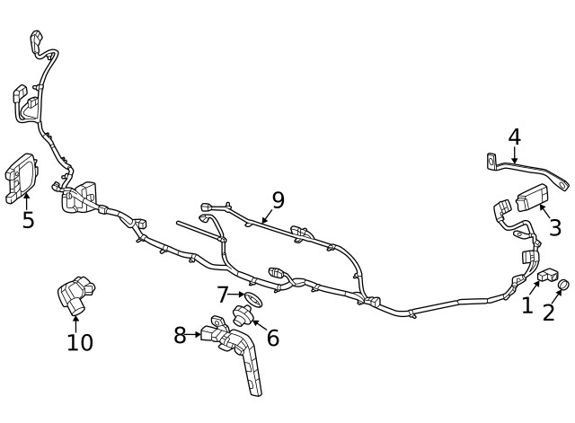 Genuine GM Transceiver Mount Bracket 84948278