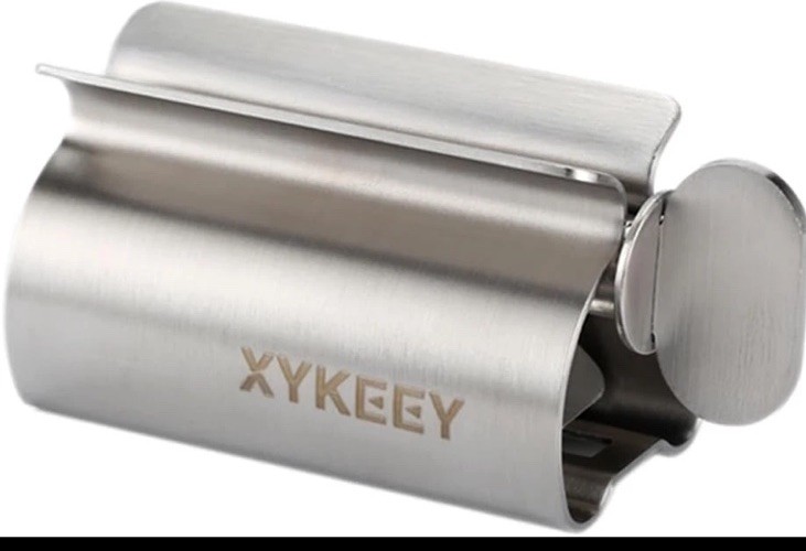 XYKEEY Set of 2 Toothpaste Squeezer Rollers, Metal Toothpaste  Assorted Colors