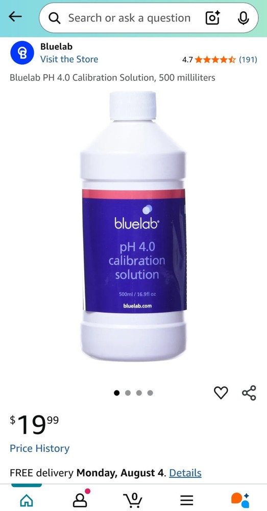 BlueLab 2.77EC Conductivity Solution 500 ml