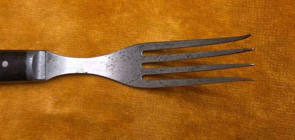 Civil War Era Table Fork Campware Antique