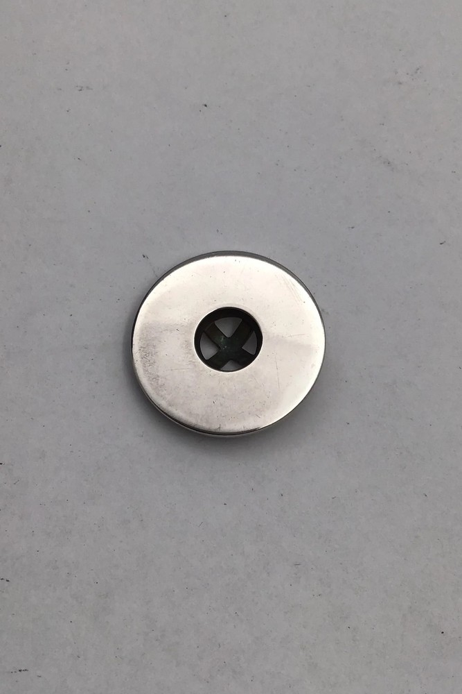 Hans Hansen Sterling Silver Button (Karl Gustav Hansen)