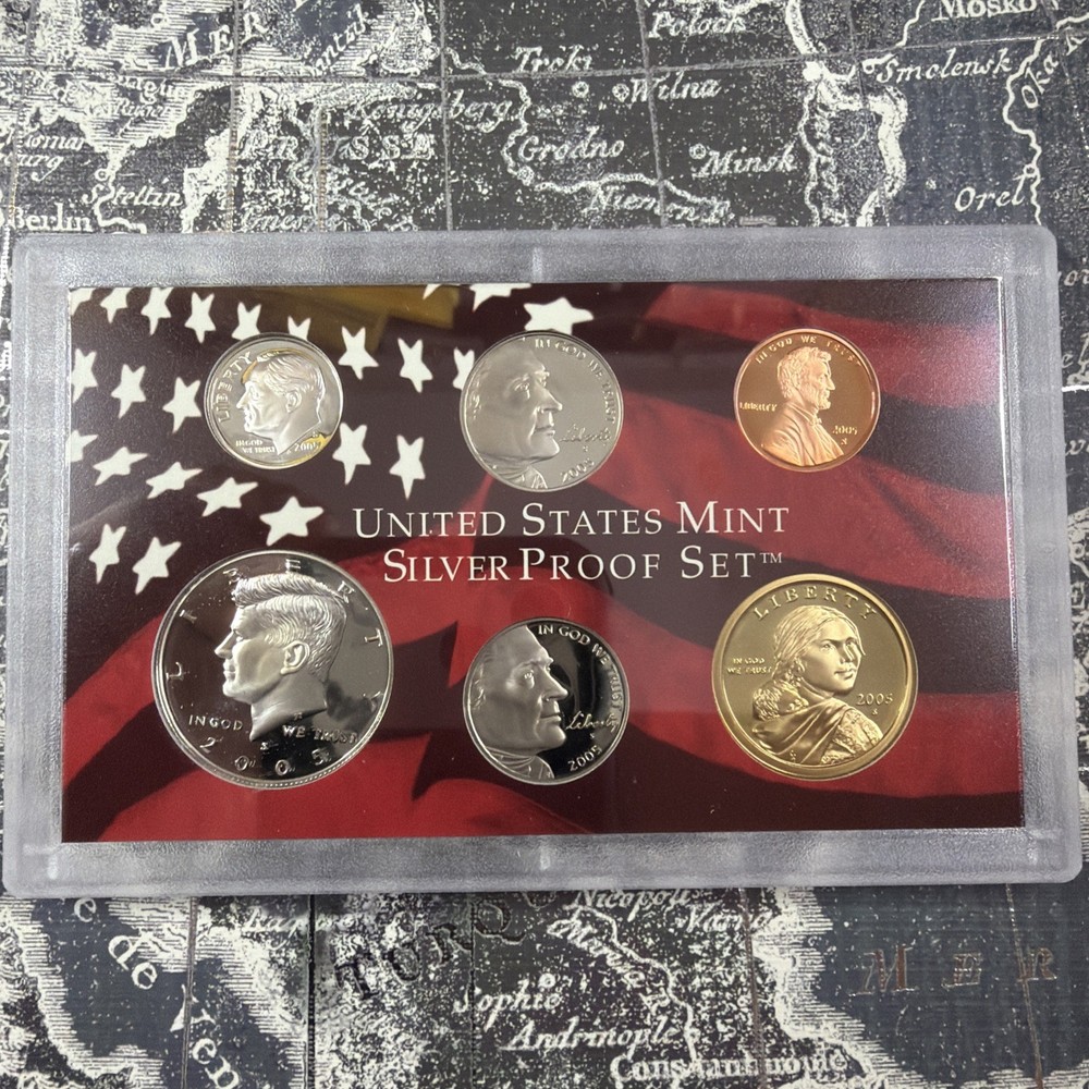 2005 US Mint Silver Proof Set w/OGP/COA
