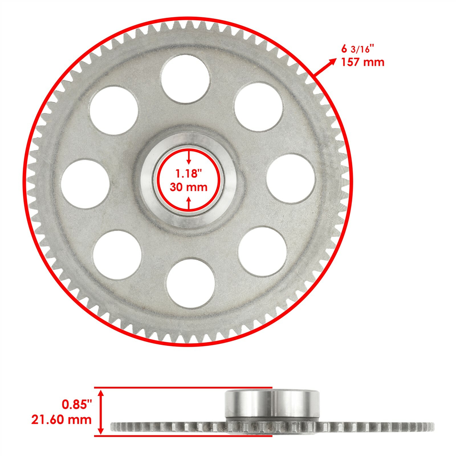 Starter Clutch Bearing Sprag & Gear for Yamaha V-MAX VMAX 1200 VMX1200 1985-2007