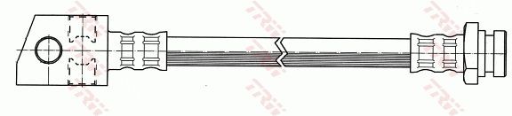 Brake Hose TRW PHA347