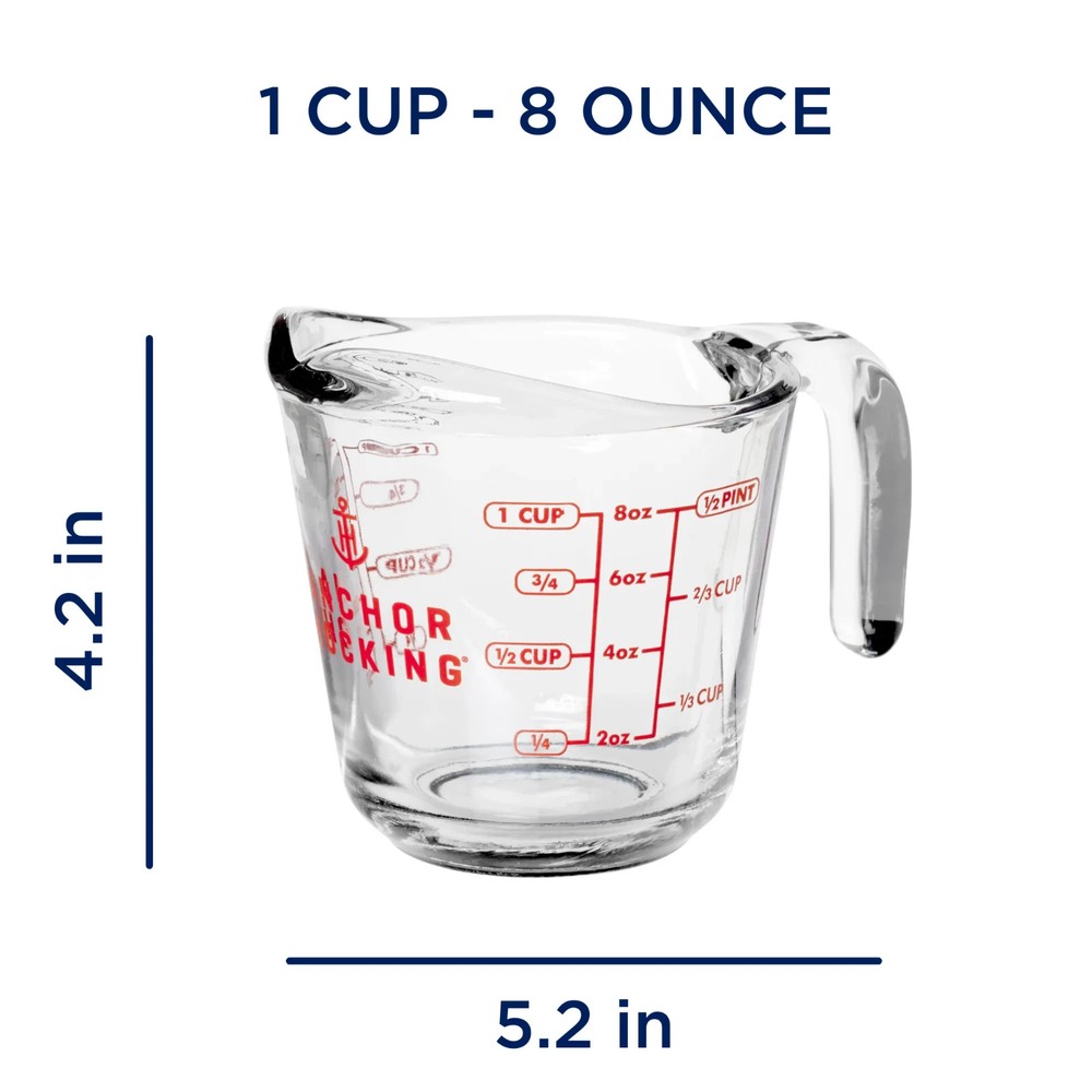 Anchor Hocking - 8OZ/250ML Measuring Cup