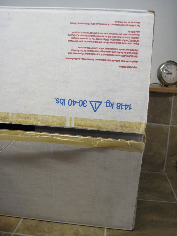 * READ * 1980's IBM Wheelwriter / Typewriter Box - *** Empty Box Only ***