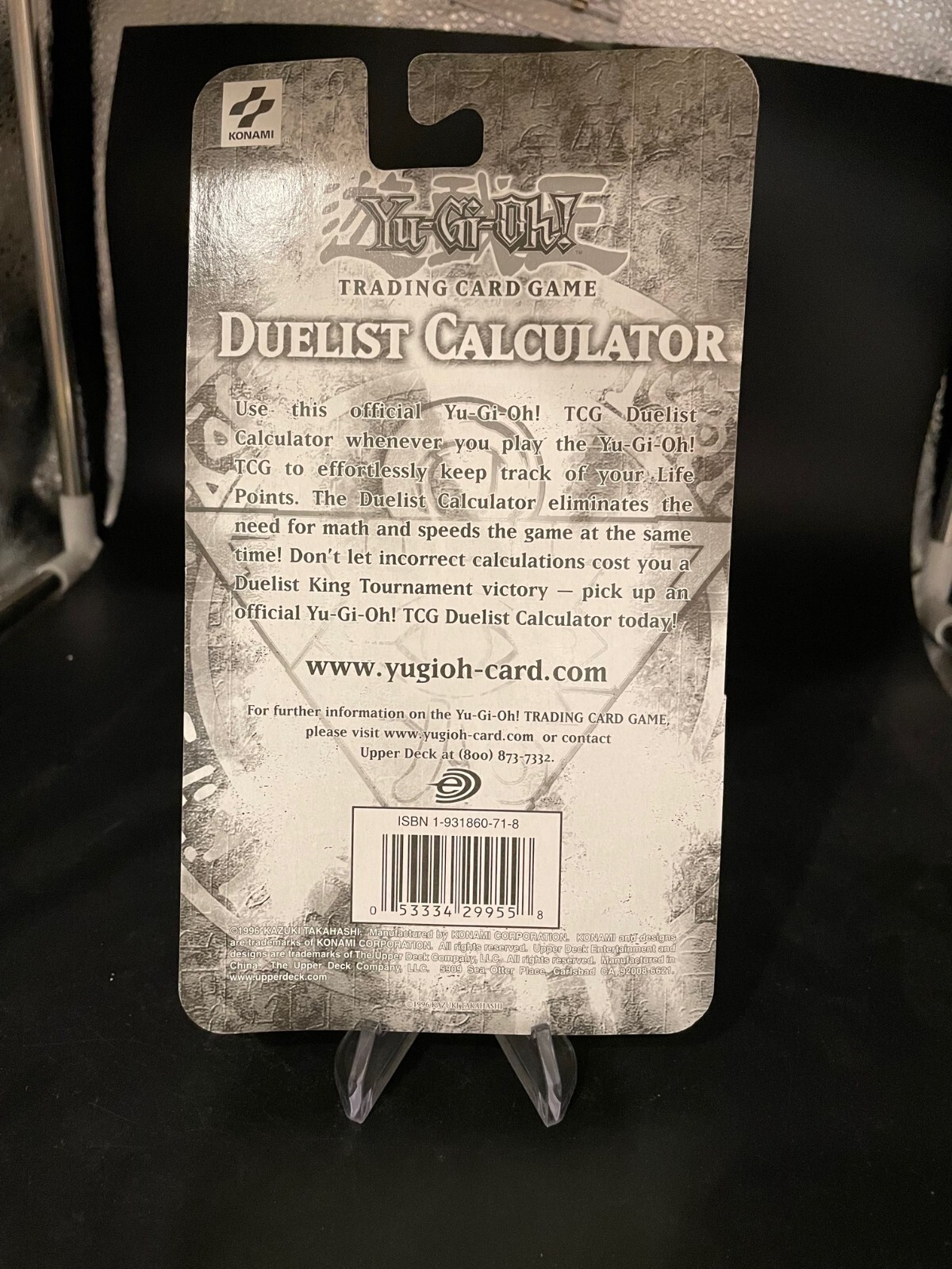 Yu-Gi-Oh! Trading Card Game Duelist Calculator Konami Sealed