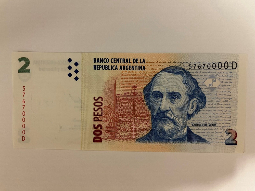 2003 Dos Pesos Note - UNC