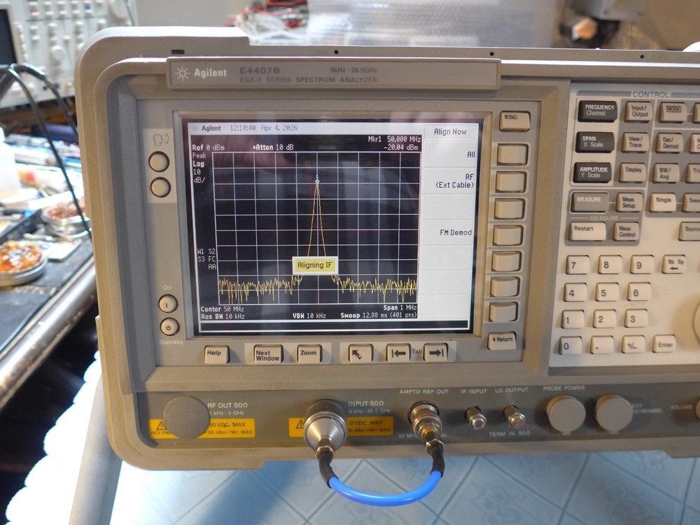 Agilent E4407B Spectrum Analyzer 26.5GHz with options