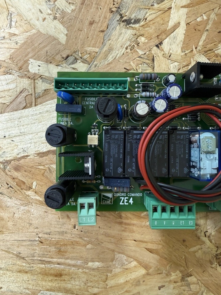 CAME ZE4 gate control panel tested working + card return