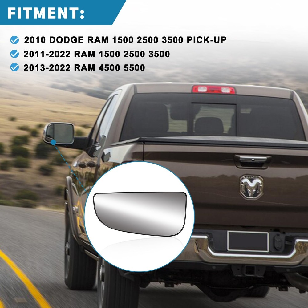 68067731AA Driver Left Side Lower Mirror (Left),