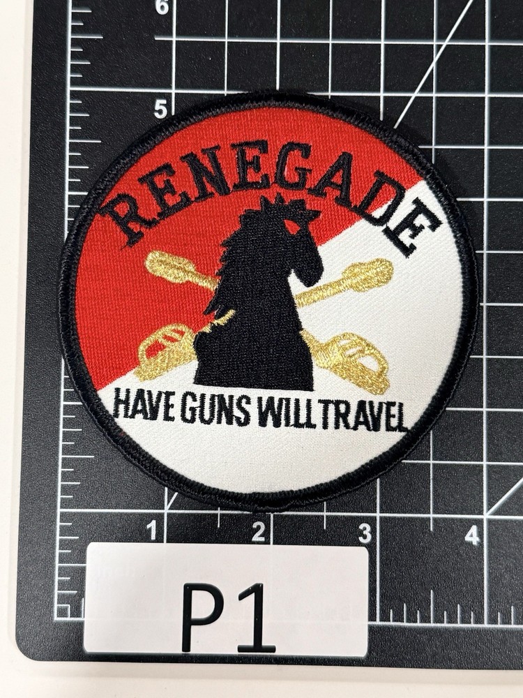 4" ARMY AIRBORNE 4TH SQUADRON 3RD AVIATION CAVALRY EMBROIDERED PATCH