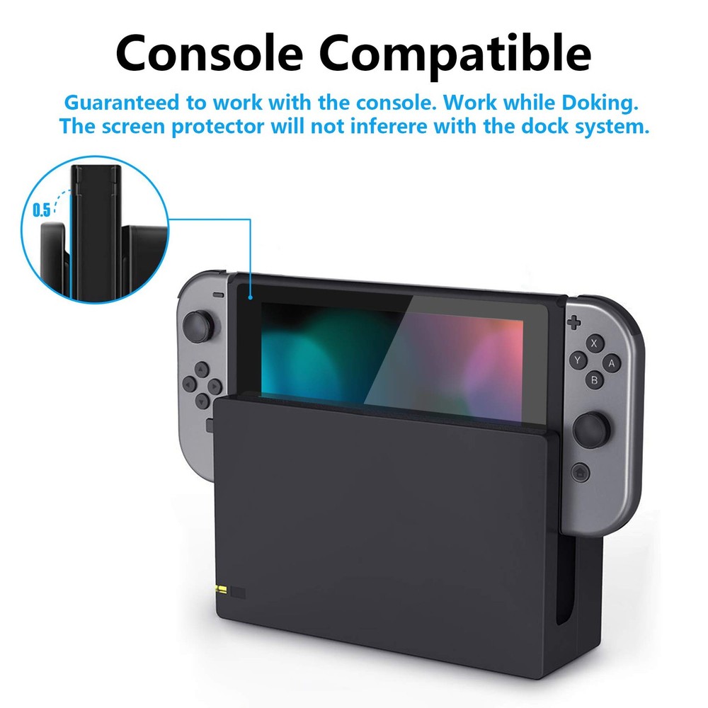 switch protective film black