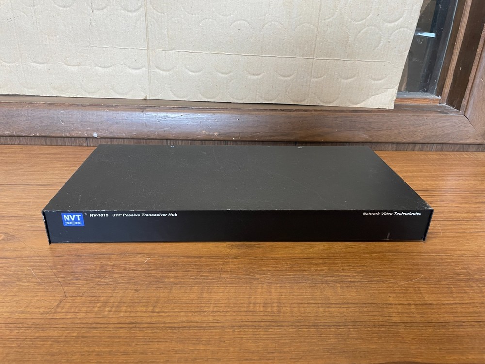 NVT NV-1613 UTP Passive Transceiver Hub Network Video Technologies *