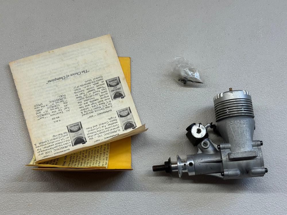 K&B Torpedo 40 RC Airplane Engine