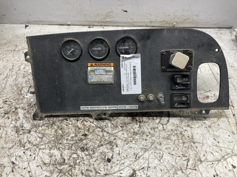 2008-2027 Peterbilt 365 SWITCH Dash Panel - Used