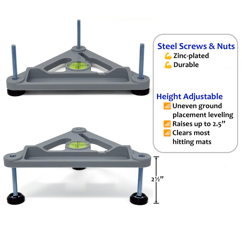 Adjustable Alignment & Leveling Stand for Flightscope Mevo Gen2 / Gen 2
