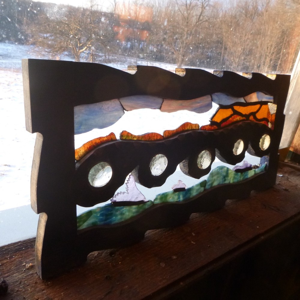 stained glass panel