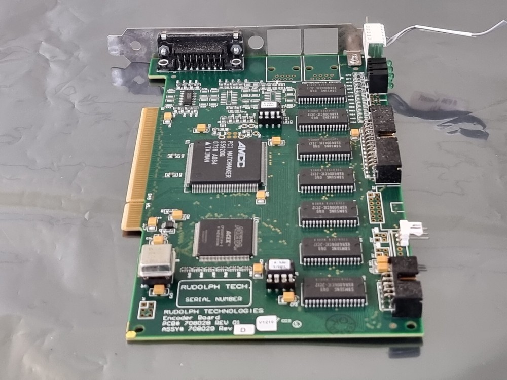 Used RUDOLPH TECHNOLOGIES PCB, ENCODER BOARD, 708028 REV 01, 708029 REV D