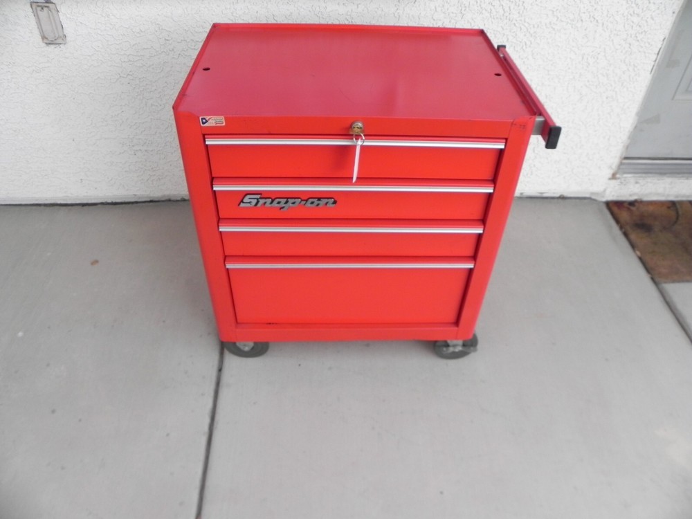 Snap-On KRA545B 4 Drawer Roll Cab Red Made In Canada