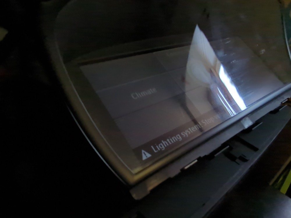 08-09 BMW E60 INFORMATION NAVIGATION DISPLAY SCREEN ID 65829193747