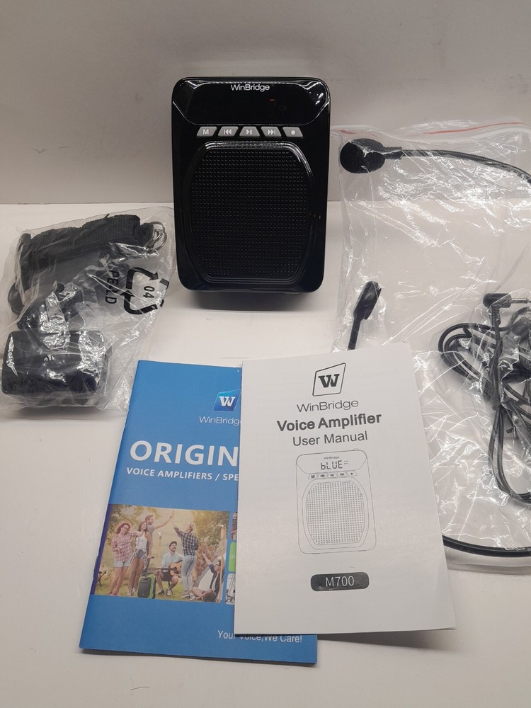WinBridge Voice Amplifier Model M700 with Microphone Win Bridge