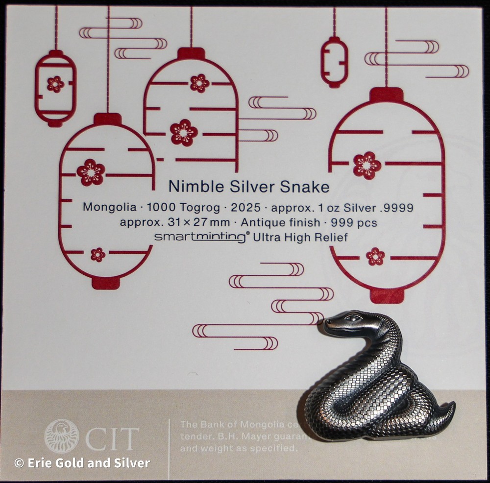 2025 Mongolia Nimble Silver Snake in OGP