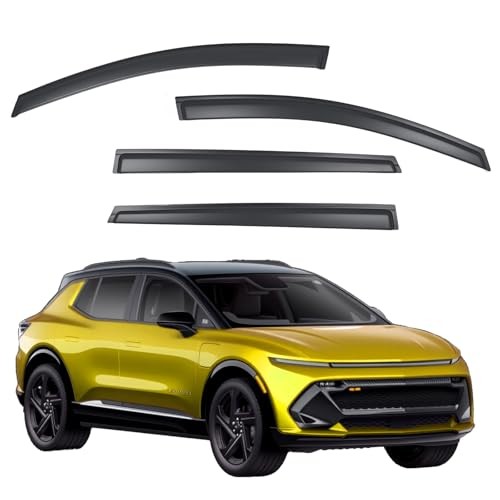 Window Visors Rain Guards Compatible with Equinox EV 2025 2026, Side Window
