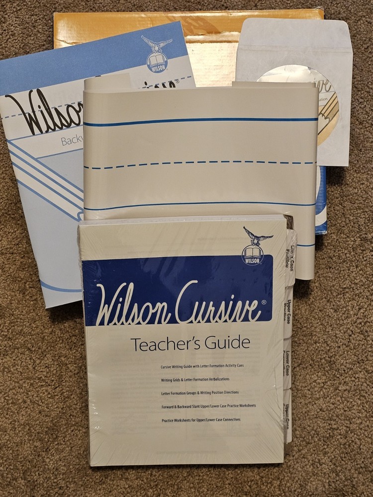 Brand New Wilson Language Cursive Writing Kit