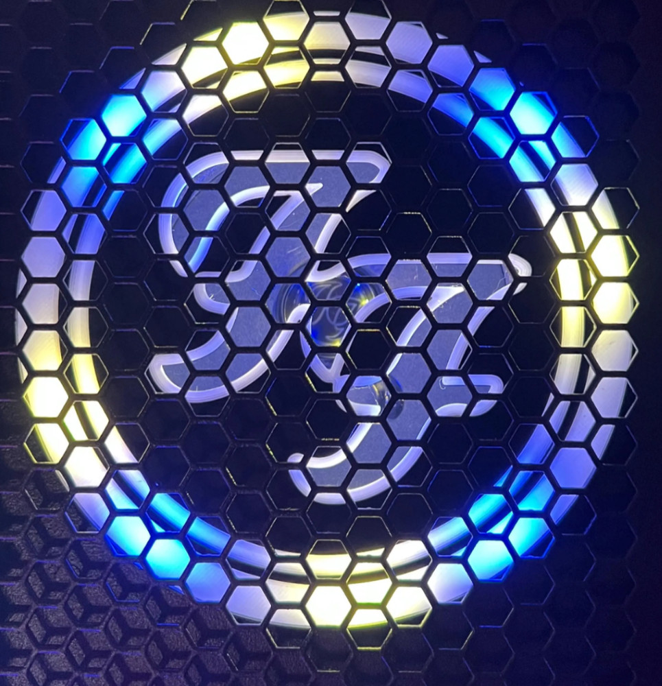 Stern Pinball Foo Fighters Interactive Speaker Light -Custom LED Diffuser Panels
