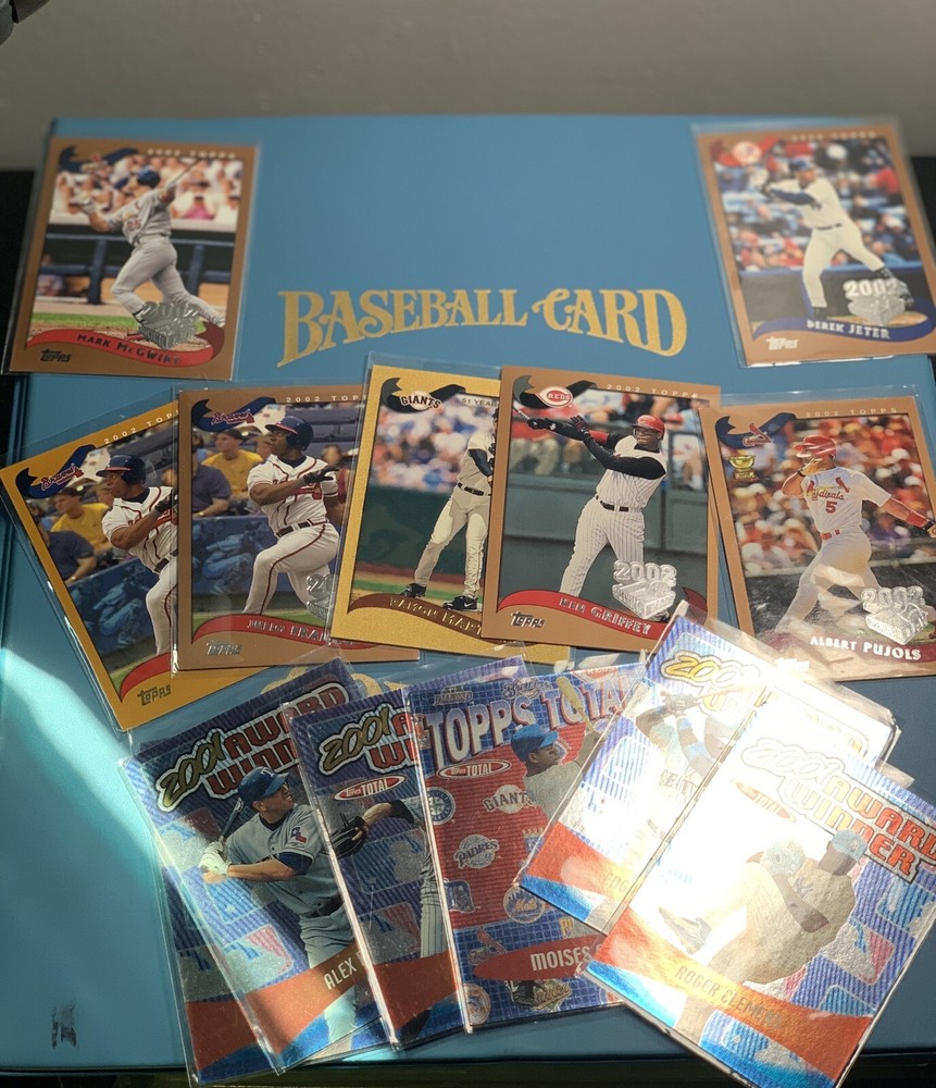 Complete 2002 Topps And Topps Total Binder