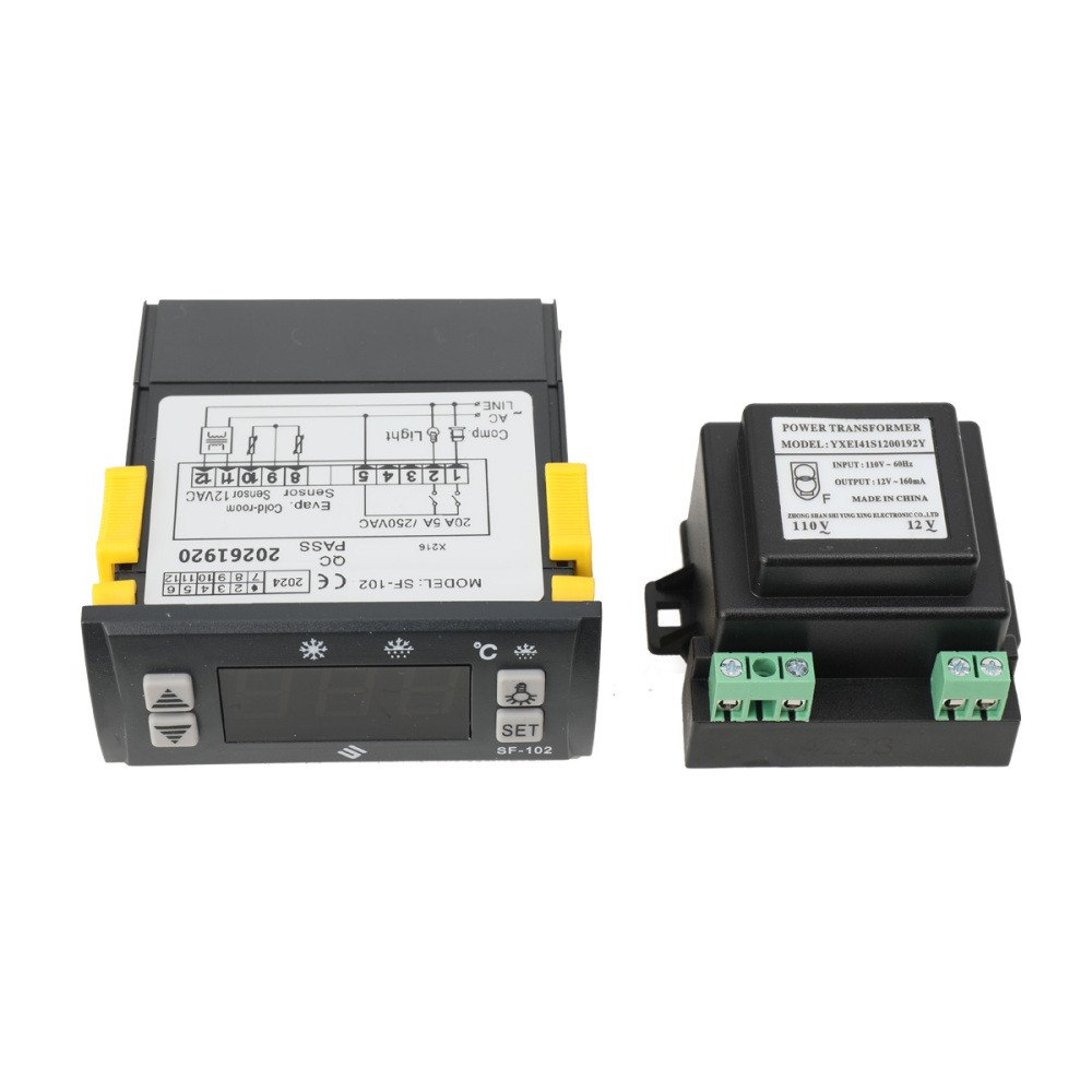 Electronic Temperature Controller SF-102 Digital Display Freezer Thermostat