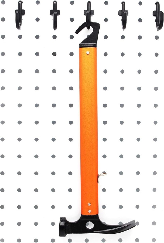 Effortless Organization: 100 Black Pegboard Hooks with Non-Damaging Tips