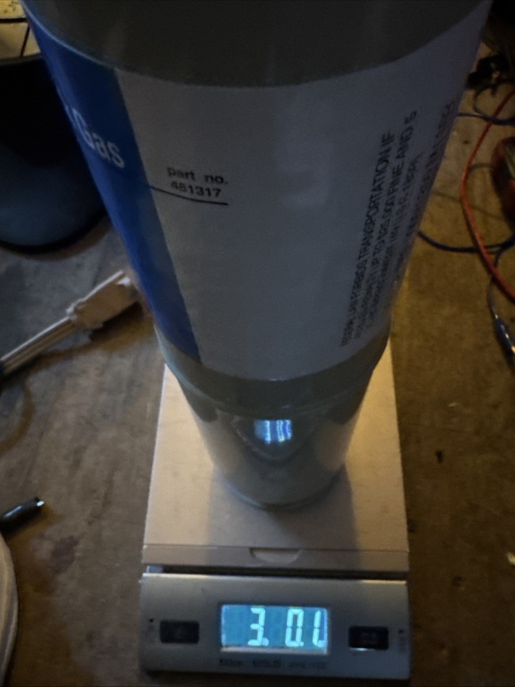 MSA Calibration Kit Refigerant Nitrogen Non- Flammable CA ship See pics