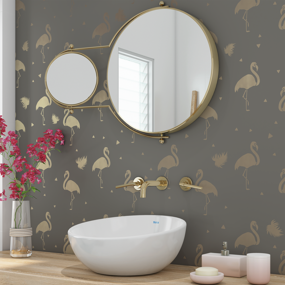 Flamingo Pattern Wall Stencil - Durable & Reusable Mylar Stencils