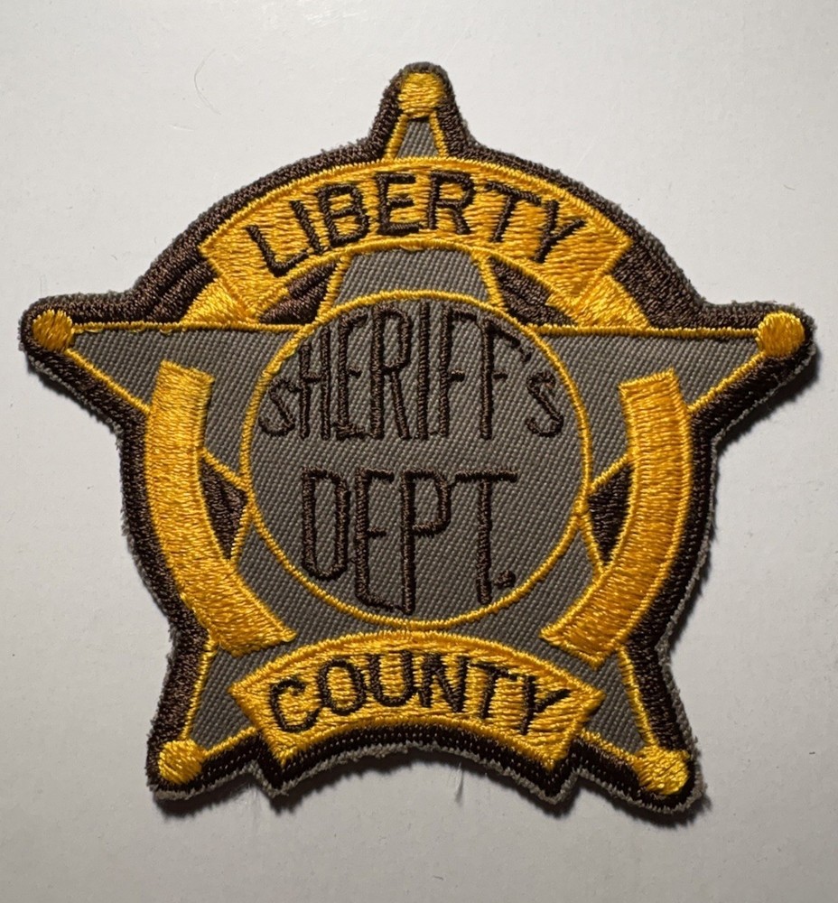 Liberty County Texas Sheriff Patch ~ Obsolete