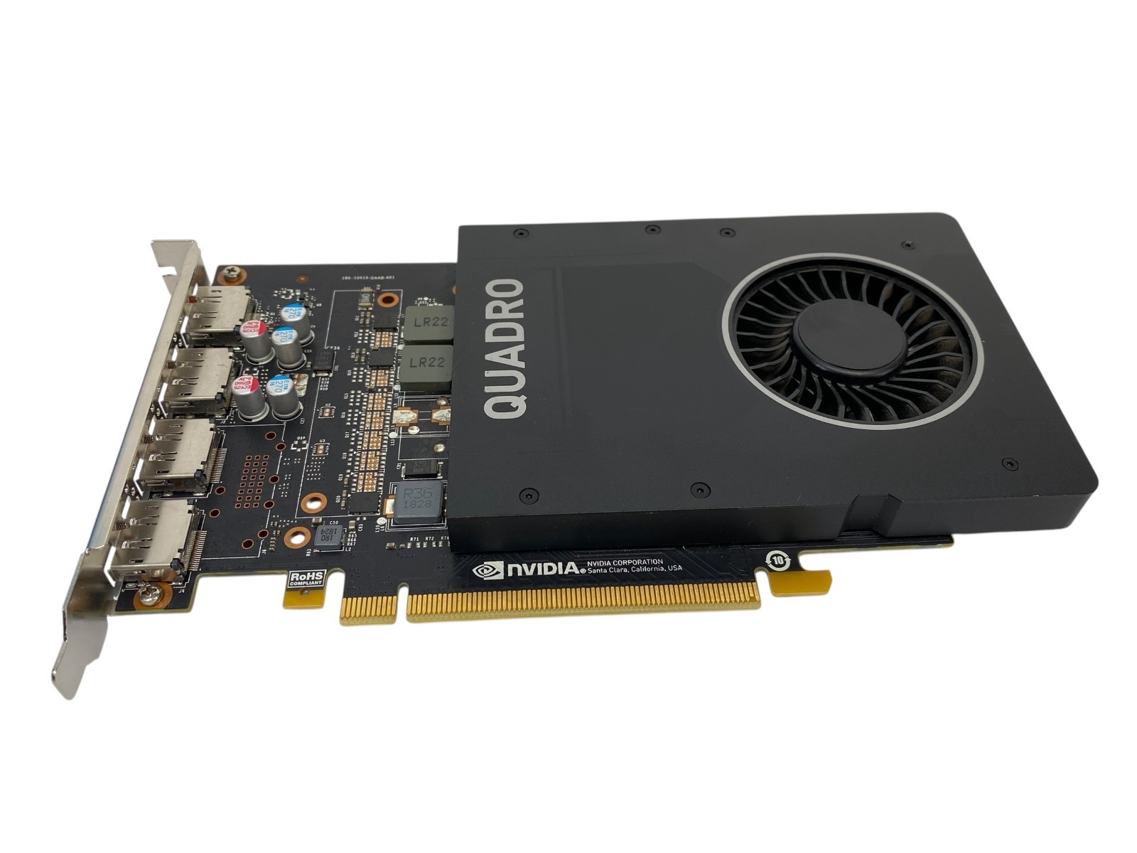 NVIDIA Quadro P2000 5GB GDDR5 Graphics Card 4x Display Port PCI Express 3.0 x16