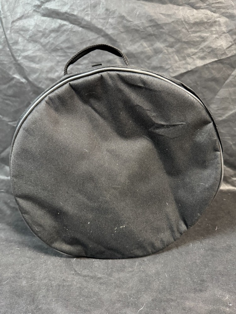 Kaces tom drum bag case, 12" wide x 10" deep. Very good functionally.
