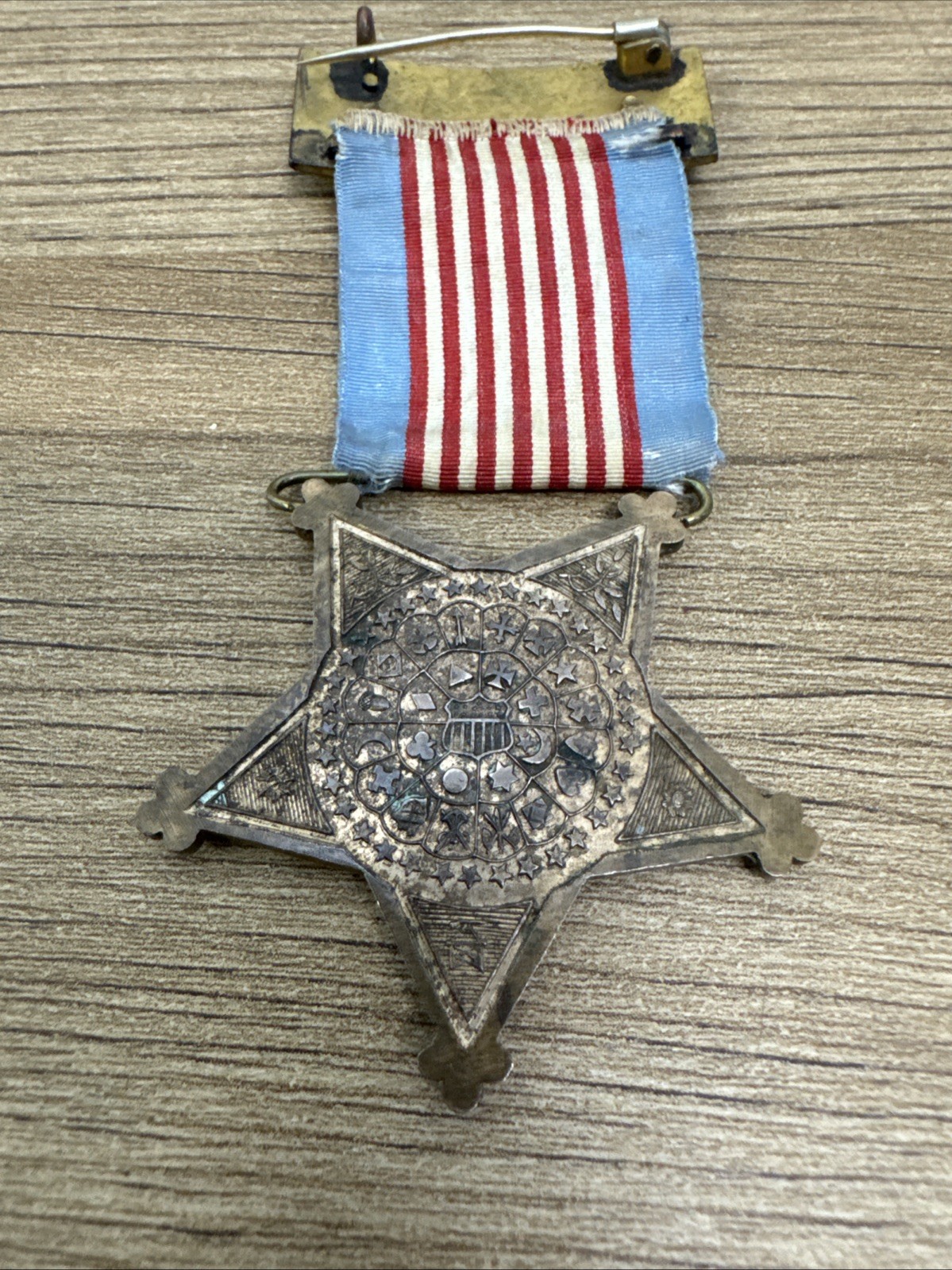 Spanish American War Veterans Medal USWV w Original Baird-North Box