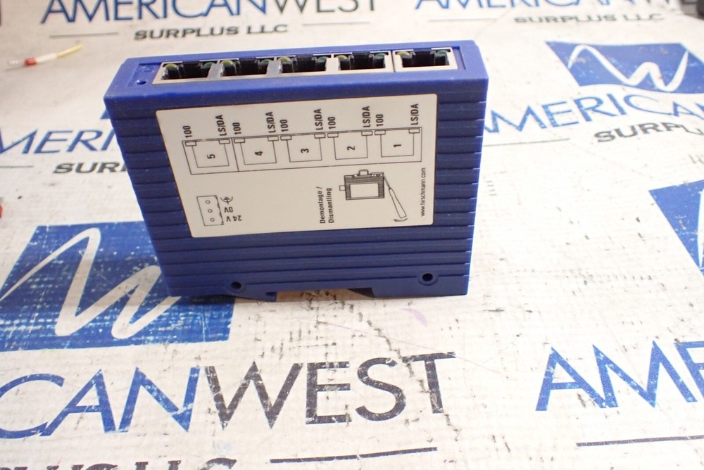 Hirschmann 5TX Ethernet Switch Rail Switch 5 Port